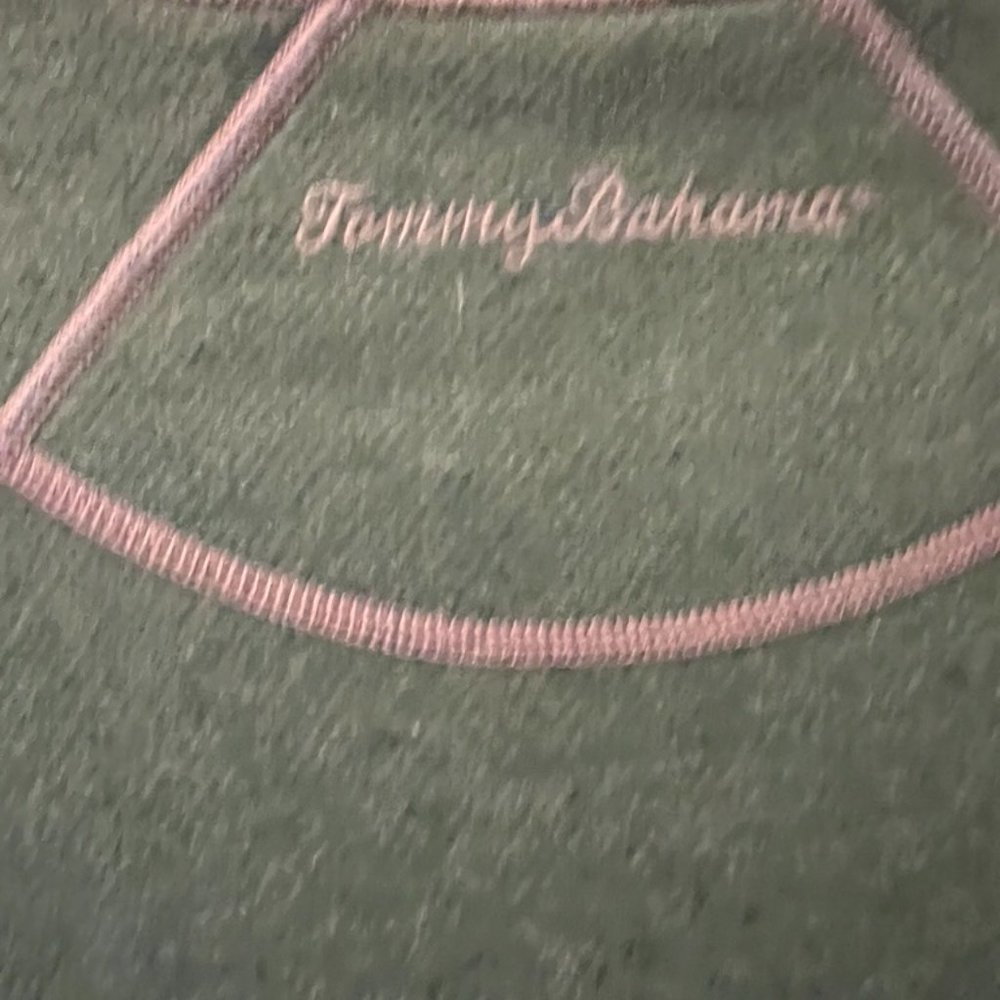 Tommy Bahama Reversible Flipshore Abaco Heather/Palm Verde Sz. XL $110 *EUC - Picture 9 of 10